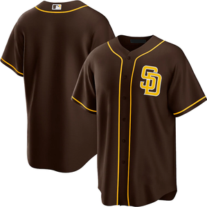 Maillot de baseball pour hommes, nouveau Design, doublure noir et blanc, pour jeu de baseball et tenue décontractée, modèles personnalisés et impression - Product Image 4