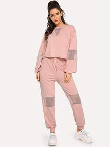 ชุดเลกกิ้งเอวสูงสำหรับผู้หญิง,ชุดโยคะฟิตเนส - Product Image 2