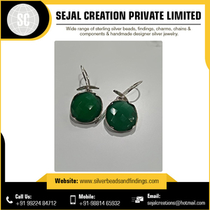 Women's 925 <b>Sterling</b> <b>Silver</b> Faison Jewelry Gemstone Earrings for Parties and Gifts - Product Image 5