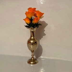 Florero Vintage grabado hecho a mano de la mejor calidad, nuevo estilo, buen precio, florero decorativo de latón para el hogar de lujo - Product Image 3