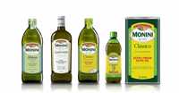 Aceite de Oliva Virgen Extra Prensado en Frío Monini, 1 L, Certificado ISO HALAL, Botella de Vidrio, 100% Puro, Afrutado y Picante, Hecho en Umbria, Italia
