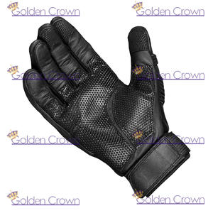 Gants de moto pour hommes Gants de protection en cuir véritable Gants de sécurité pour l'extérieur - Product Image 3