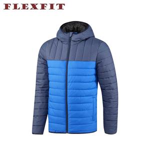 Vente en gros Nouveau blouson bombardier épais chaud d'hiver à la mode Veste rembourrée en duvet pour hommes - Product Image 4