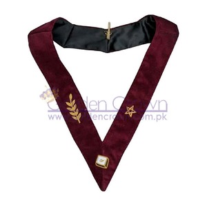Masonic collarette-aasr-14th ปริญญา | ขายส่ง Masonic collarette - Product Image 1