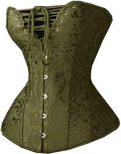 Customized Plus Size XS Women's Breathable Steel-Boned Corset <b>Bodysuit</b> Waist Trainer <b>Slimming</b> String Fitting Corset-Wholesale - Product Image 6