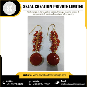 Wholesale New Fashion 925 <b>Sterling</b> <b>Silver</b> Gemstone Earring for Gifts or Parties - Product Image 2