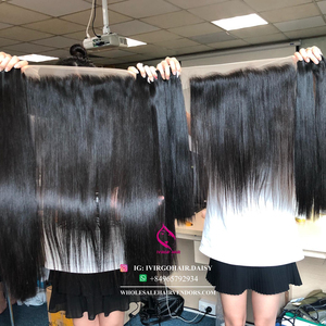 ผมต่อแบบ Double Drawn Bone Straight แท้ 100% เวียดนาม กัมพูชา เรมี่ เกรด 8A 9A  จัดเรียงเกล็ดผม  แบบเวอร์จิ้น  ทอเส้นเดียว  สำหรับทุกสี - Product Image 1