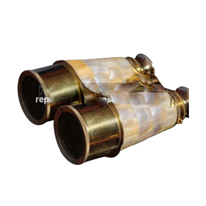 Télescope nautique en laiton antique, jumelles haute puissance pour la chasse, l'observation des oiseaux, l'exploration en plein air, la randonnée, le camping - Product Image 1