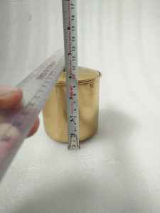 Hot Design Brass/Steel Metal <b>Canister</b> Bath Accessory for Bathroom <b>Sets</b> - Product Image 2
