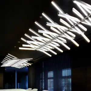 Plafonnier LED suspendu composé de cristal, design moderne, luminaire décoratif d'intérieur, idéal pour un bar, mah