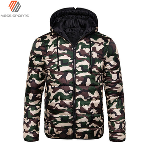 Top MESS SPORTS High Quality Customized Color Contrasted Hooded Collar Reversible <b>Winter</b> Puffer <b>Jacket</b> for Men's Low <b>Cheap</b> Price - Product Image 3
