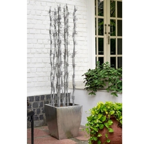 <b>Unique</b> Handcrafted Metal Planter High Quality Handcrafted Trendy Plant <b>Vase</b> Top Selling New Design Garden Plant Pot - Product Image 1