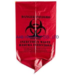Trash <b>Bag</b> with logo Medical Clinical <b>Waste</b> <b>Bags</b> <b>Garden</b> <b>Waste</b> <b>Bag</b> - Product Image 2