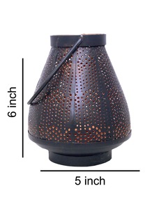 Lanterne vintage marocaine pour la décoration de la maison pour les fêtes de Noël - Product Image 2