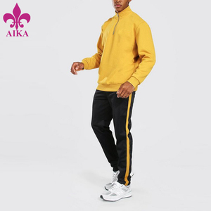 Men's High Quality <strong>Custom</strong> SweatSuit Printed Stripe Jogger Two Piece Set Winter Track <strong>Suit</strong> Plus Size Men's Clothing - Product Image 4