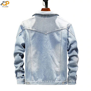 Men's Light Blue Winter Denim <b>Jacket</b> <b>Jacket</b> Coat Warm Denim Coat 2022 New Large Size Thickened Winter Denim <b>Jacket</b> - Product Image 2