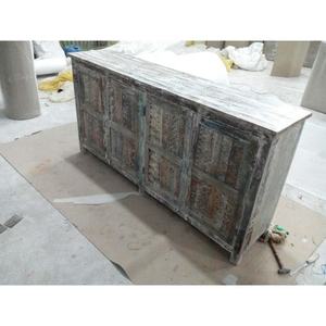 Vintage Reclaimed Solid Wood Farmhouse Style <b>Side</b> <b>Board</b> Cabinet for Kitchen Living Room Dining Rooms Hotels Home Furniture - Product Image 6