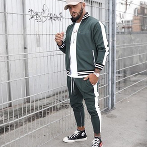 ชุดวอร์มแบบธรรมดาสำหรับผู้ชาย,ชุดวอร์มแบบสั่งทำขายส่งตามความต้องการของผู้ผลิตเสื้อผ้า - Product Image 1