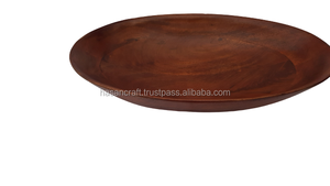 Cuenco de madera pulida Natural 100%, cuenco único desechable para servir masa para uso doméstico, Hotel, restaurante, utensilios de cocina - Product Image 4