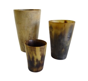 Verre en corne de buffle fait à la main avec jante dorée Tendance à la mode personnalisée Nouvelle arrivée Technique polie - Product Image 2