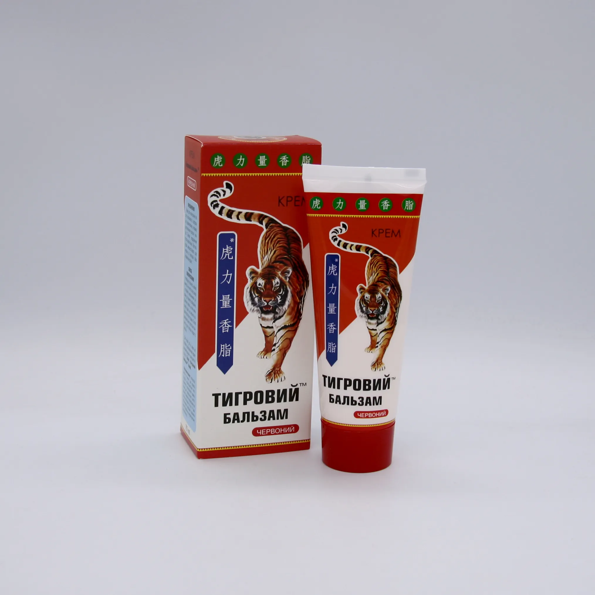 Cream Tiger Balsam Red to Treat Pain, Inflammation and Strengthen Muscles