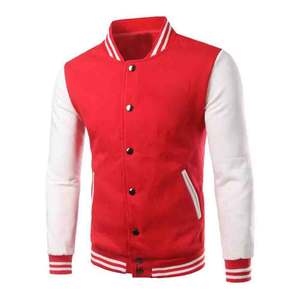 Grande demande Veste universitaire en laine personnalisée pour adultes et jeunes Veste de baseball grande taille en plusieurs couleurs pour l'hiver - Product Image 6