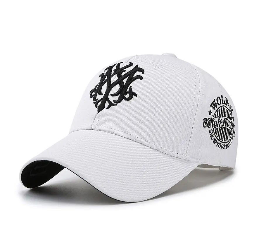 New Custom Logo Print Quick Dry Lightweight Breathable Polyester Unstructured Soft Running Sport Cap Baseball Hat for Men
