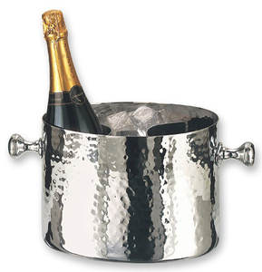 Seau à Champagne Fantaisie Poli Brillant Moderne en Acier Inoxydable Premium Look Vantage Porte-Champagne De Luxe Pour La Décoration De Fêtes - Product Image 3