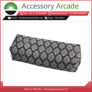 2021 Hot Selling Round or Cylindrical 100% Cotton Yoga <b>Bolster</b> <b>Pillow</b> Top Quality Yoga <b>Bolster</b> - Product Image 6