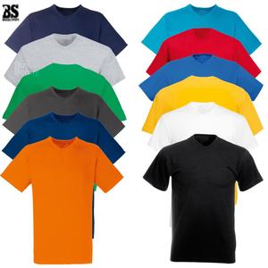 เสื้อยืดผู้ชาย 100% ผ้าฝ้ายอียิปต์เนื้อนุ่ม ซักแล้วไม่หด ผสมโพลีเอสเตอร์ สำหรับงานซับลิเมชั่น ปักลาย คอสูง ทรงโอเวอร์ไซส์ สำหรับออกกำลังกาย น้ำหนัก 180-300 กรัม - Product Image 1