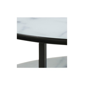 New Design <b>Round</b> Metal <b>Table</b> Marble Stone Top <b>Coffee</b> <b>Tables</b> for Home Use Luxury Living Room Versatile Metal Furniture - Product Image 3