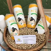 Frische Sojamilch mit Pandan Leaves Flavor 250 ml in Dosen vom Großhändler Vietnam ECOSOY Brand OEM & ODM Service