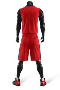Hochwertige Männer Basketball Uniformen Sport kleidung Basketball Trikots College Trainings anzüge Kunden spezifische Basketball Shorts - Product Image 2