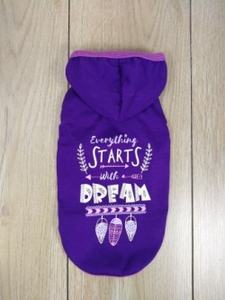 Wholesale Luxury Dog <b>Hoodies</b> with Pocket Pattern Printed Polyester Dog Shirt Pet Cloth <b>for</b> Dog <b>Cats</b> - Product Image 4