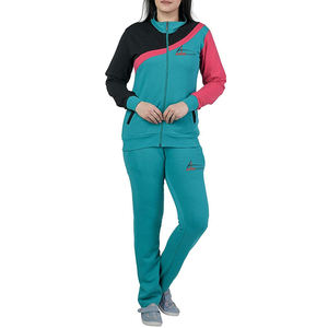 ชุดกันเหงื่อสำหรับผู้หญิง,ทำจากผ้าฝ้ายมีหลายสีมีป้ายกำกับตามสั่ง - Product Image 1