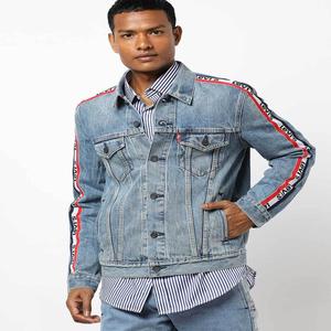 Chaqueta vaquera Lisa personalizada, chaqueta vaquera para hombre de excelente calidad al por mayor - Product Image 3