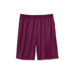 Short de basket-ball en maille, court, en jersey