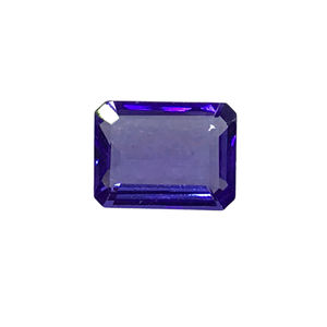 Cuentas de tanzanita natural calibradas Octágono 100%, piedras preciosas sueltas a precio de fábrica para la fabricación de joyas de piedras preciosas en Color azul - Product Image 1