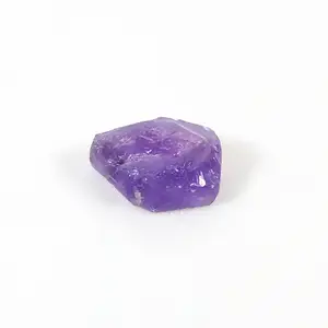 Natural Purple Amethyst 16x15mm Freeform Rough 15.45 Cts Loose Gemstone