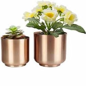 STYLISH GALVANIZED FLOWER PLANTER PREMIUM HIGH QUALITY GALVANIZED <b>HERB</b> PLANTER HOME & GARDEN GALVANIZED <b>POT</b> DECORATIVE PLANTER - Product Image 5