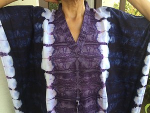 Vestido largo de lujo para mujer, caftán playero de manga larga con escote en V profundo - Product Image 2