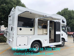 Camping-<span class=keywords><strong>car</strong></span> Yuejin 4*2 de luxe fabriqué en Chine, avec lit, cuisine et télévision - Product Image 3