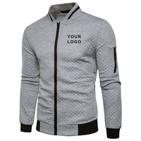 Sweat-shirts personnalisés pour hommes avec patchwork imprimé, 100 % coton, respirants, anti-plis, écologiques, à fermeture éclair, service OEM, vente en gros sur mesure