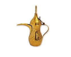 ที่มีคุณภาพที่ดีที่สุดที่นิยมทองเหลืองหม้อกาแฟ Dallah ในราคาขายส่ง - Product Image 3