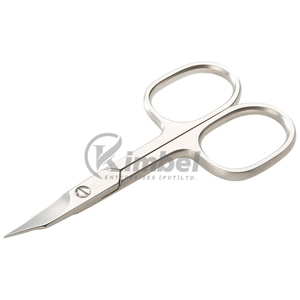 กรรไกรตัดเล็บสเตนเลสใบมีดโค้งสำหรับใช้ในงานทำเล็บมืออาชีพ - Product Image 4