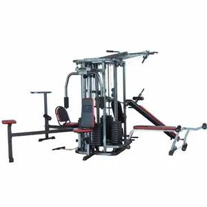 Oefening Multi Station Home Gym Luxe Commerciële 10 Station Multi Jungle Gym Apparatuur