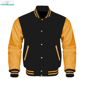 Veste universitaire personnalisée pour hommes en gros / veste de baseball vierge en gros pour hommes, veste d'école, veste universitaire - Product Image 5
