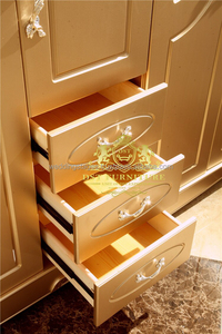 Almirah armoire ตู้เสื้อผ้าไม้สักหรูหราทันสมัยสไตล์อิตาลีปรับแต่งขนาดและสีได้ - Product Image 4