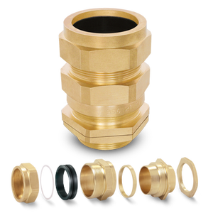 Presse-câble en laiton CW, meilleure qualité, anti-explosion, presse-câble CW, fabricant de presse-câble électrique à filetage en Inde - Product Image 5