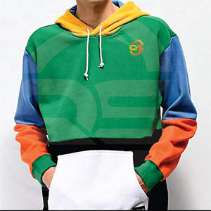 Sudaderas con capucha con estampado de logotipo personalizado para mujer, ropa de calle informal de talla grande, tejido de invierno con capucha para adolescentes - Product Image 3